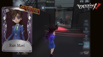 Identity V x Case Closed Crossover || Coordinator - Ran Mori Gameplay