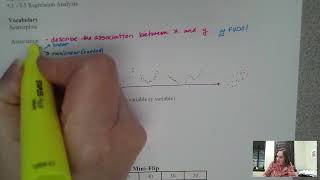 5 1 Describing an Association Scatterplot