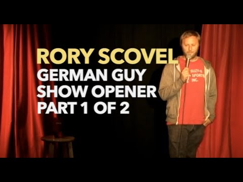Rory Scovel - German Guy Show Opener - Atlanta 2012 - Part 1 of 2