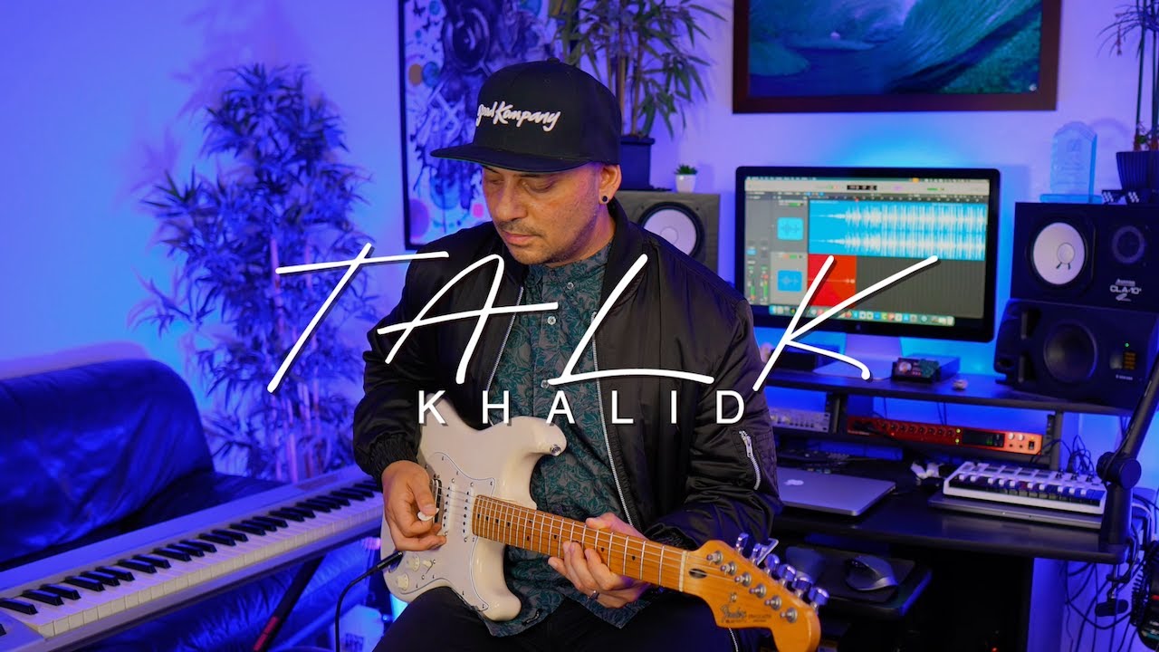Khalid - Talk (Electric Guitar Cover by Richard Galiguis)