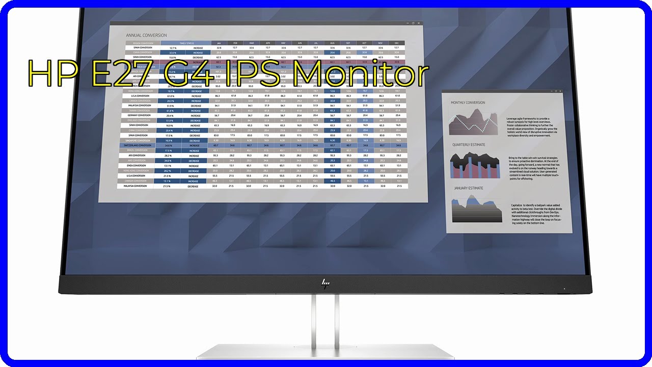 BEWERTUNG (2025): HP E27 G4 IPS Monitor. WESENTLICHE Einzelheiten