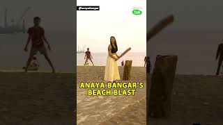 ANAYA BANGAR का BEACH CRICKET A...