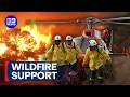 Aussie firefighters race to battle catastrophic European wildfires | 9 News Australia