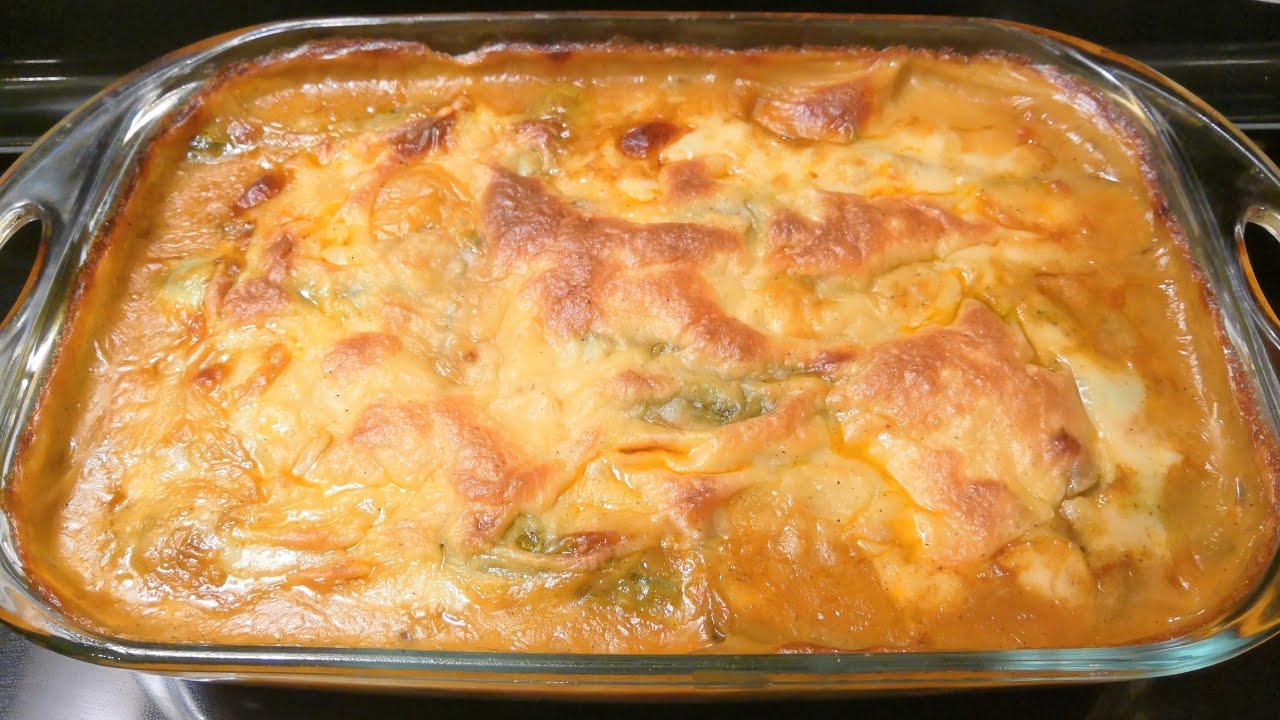 كوسة بالبشاميل بدون لبن وبدون لحمة ومغذية جداااا صيامي