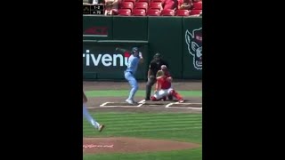 The dive. The extension. The HUSTLE. NC State Baseball with the Hustle Play of the Week.