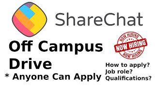 Sharechat Off Campus Drive | Sharechat HIRING process | Remote Job | Operations Associate screenshot 2