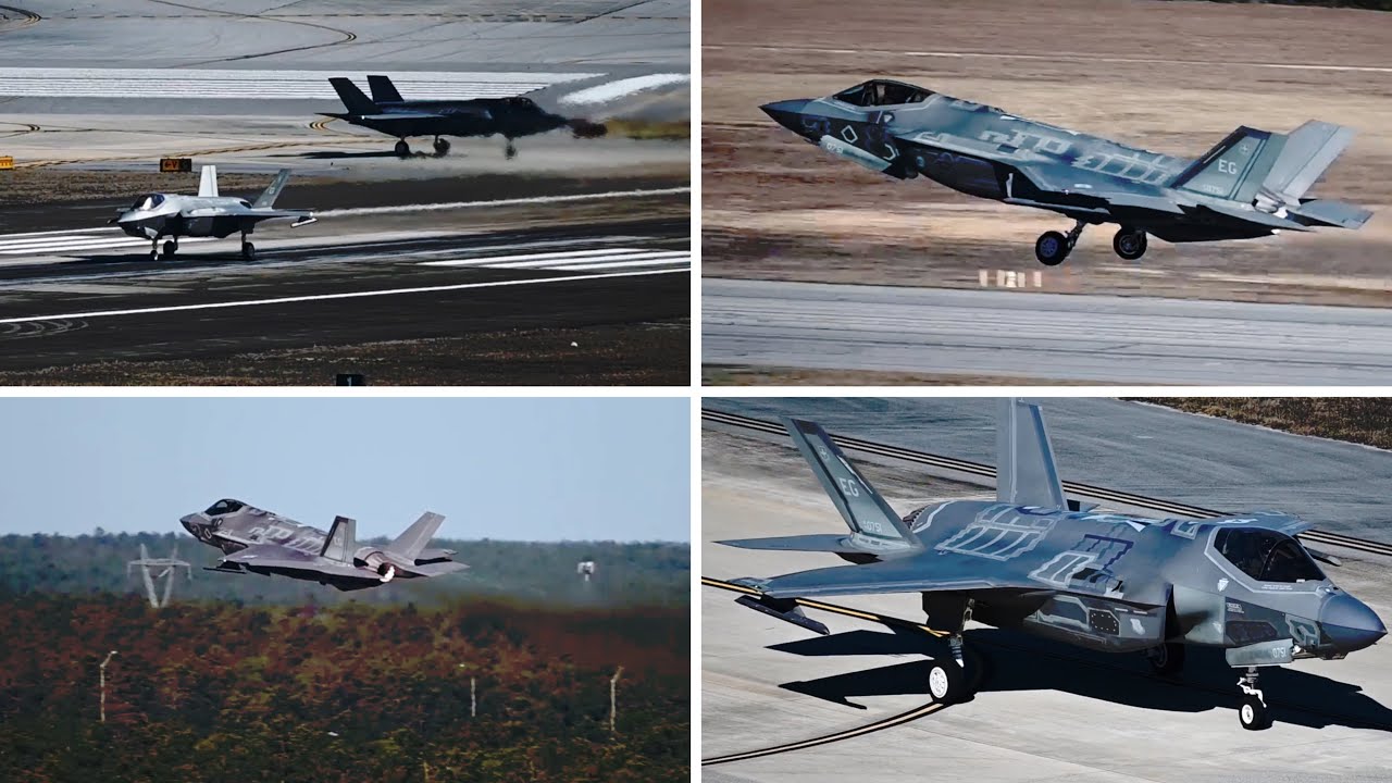 33rd Fighter Wing executes 20-front B-roll