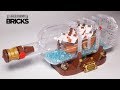 Lego Ideas 21313 Ship in a Bottle Lego Speed Build