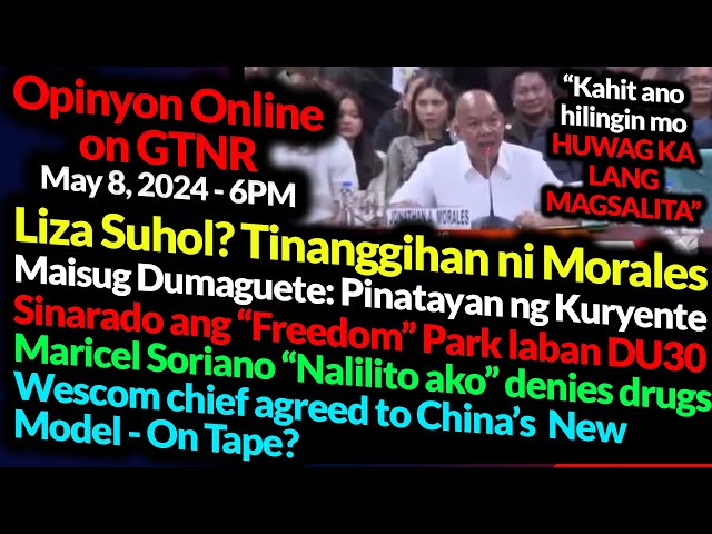 Liza Suhol kay Morales? Maisug Pinipigilan? Wescom on tape New Model | GTNR with Ka Mentong & Ka Ado class=
