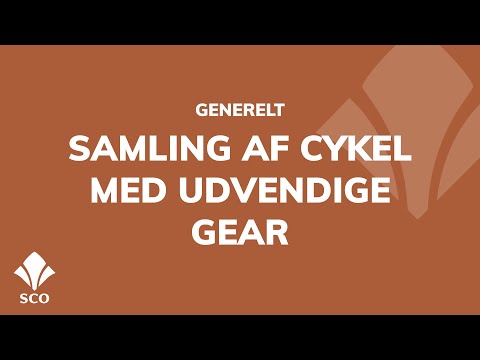 Video: Samling Af Et Cykelhjul Og Forældelse Af Figur Otte