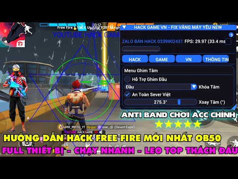 Hack Free Fire OB50: Mod Menu Tiếng Việt, Auto Headshot, Anti Ban Hack Free Fire OB50: Mod Menu Tiếng Việt, Auto Headshot, Anti Ban