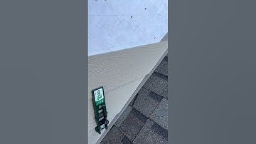 LP Siding on a Gable Rake #construction #siding #finishwork #shorts