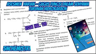 FULL !! Pembahasan Soal Asesmen Harian Bab Gugus Fungsi dalam Senyawa Turunan Hidrokarbon || ESSAI FULL !! Pembahasan Soal Asesmen Harian Bab Gugus Fungsi dalam Senyawa Turunan Hidrokarbon || ESSAI