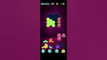 Block! Hexa Puzzle~Turmoil A block 5 to 9 levels level-20