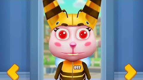 Cat Runner : Decorate Home Happy Bee Rabbit Full Upgrade - Android, iOS Gameplay | Kick Tom