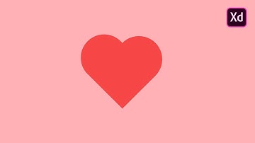Learn how to create a heart in Adobe XD