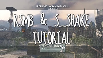 Sony Vegas - RSMB & S_Shake Settings Tutorial