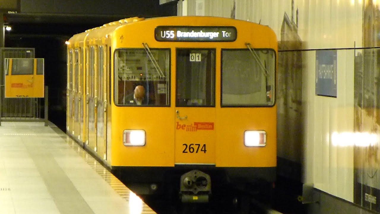 U55 Hauptbahnhof (UBahn Berlin) YouTube