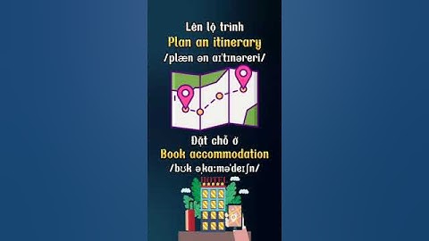 Từ vựng Đi du lịch  – Tiếng Anh giao tiếp