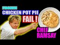Gordon Ramsay's FROZEN Chicken Pot Pie - WHAT ARE WE EATING??
