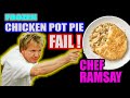 Gordon ramsays frozen chicken pot pie  what are we eating