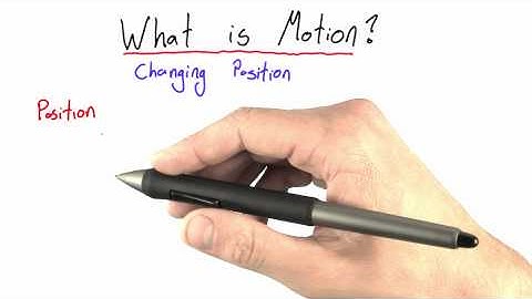 What is Motion? - Intro to Physics