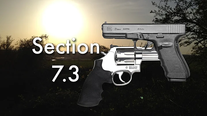 Section 7.3 (Pistols) - UK Gun Laws