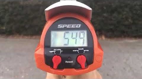 Radar gun fail