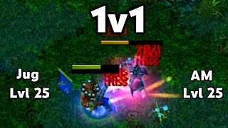 Juggernaut vs Anti Mage - 25 Level WoDota - WHO WILL BEAT?