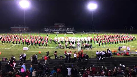 10.09.15 Homecoming Game - "We Didn't Start the Fire / Piano Man"