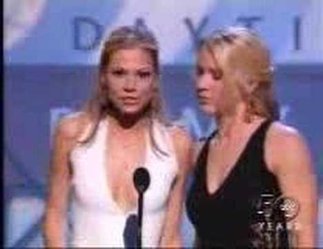Tamara and Alicia present at 2003 Emmy's