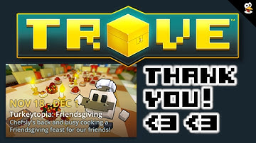 TROVE | HOW TO COMPLETE FRIENDSGIVING 2025! | Full Thanksgiving Guide