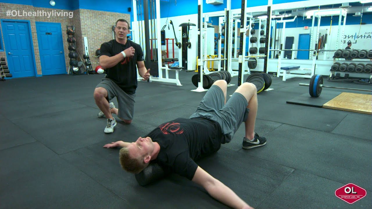 Foam Rolling Chest & Shoulders Jeremy Scott YouTube