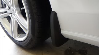 Volvo S90 Accessory  Mud Flaps Installed