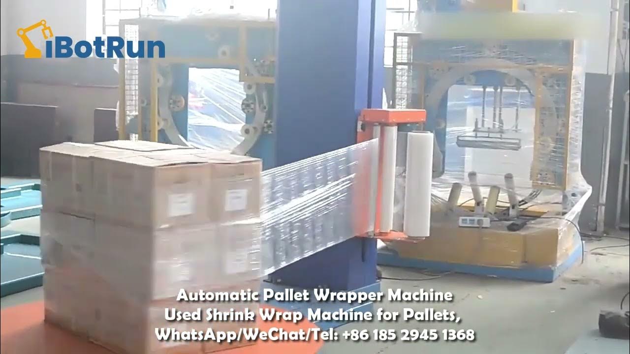 Automatic Pallet Wrapper Machine Used Shrink Wrap Machine for Pallets