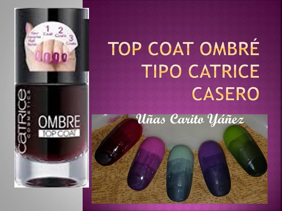 CÓMO USAR EL TOP COAT OMBRE PARA DEGRADACIÓN EN UÑAS CASERO YouTube