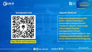 TRANSFORMAXI #4 : Knowledge Management dalam Penguatan Tata Kelola Lembaga Penyelenggara Pelatihan