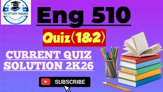 Eng 510 (Sociolinguistic)| Quiz #1&2 | Current Quiz Solution 2k26| Virtual University of Pakistan ||