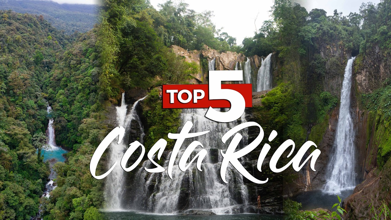 ТОП-5 самых популярных водопадов для посещения в Коста-Рике