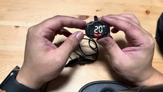 開箱 SuperPass 獵豹 胎壓偵測器 胎外式 三合一版 胎壓 胎溫 電壓 TPMS 極度不專業DIY教學