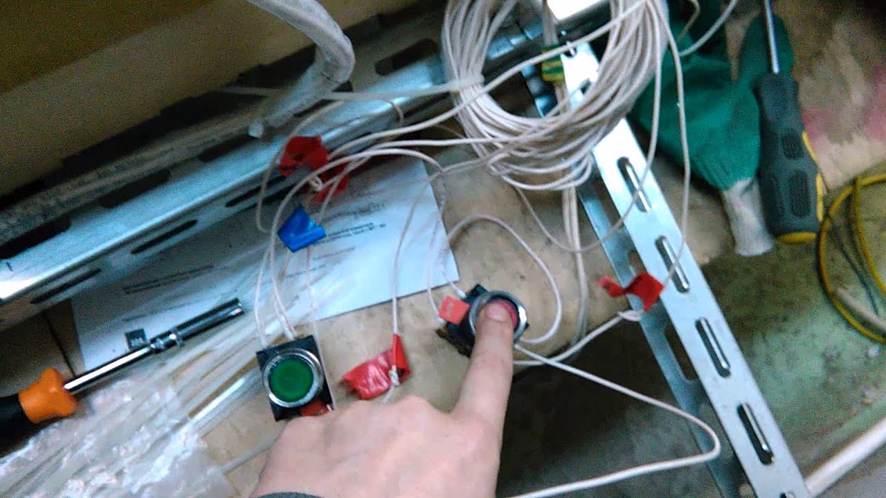 ВА55-43 Дистанционное управление мотор приводом. - YouTube