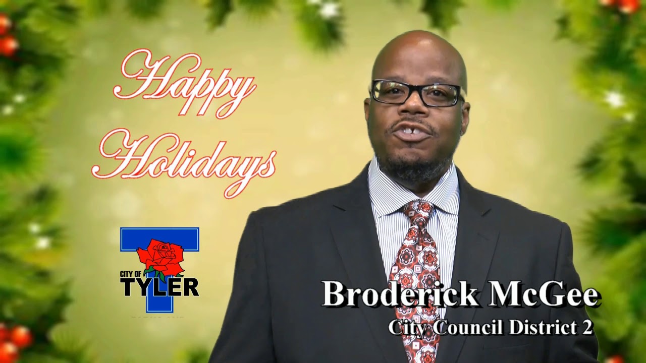Happy Holidays from Tyler City Council YouTube