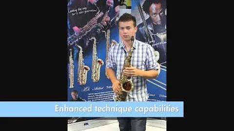 JUPITER 567GL Alto Saxophone Demo with Jake Barden