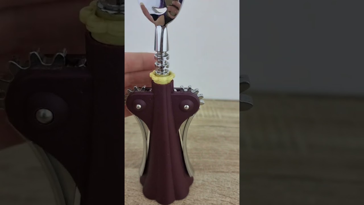 Alessi Anna G Corkscrew Burgundy.