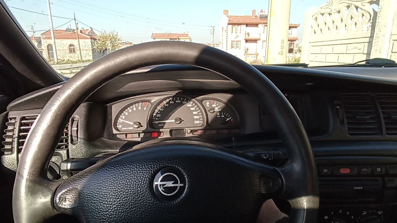 Opel Vectra B Marş Sesi/Opel Vectra B Starter Sound/Звук стартера Опель ...