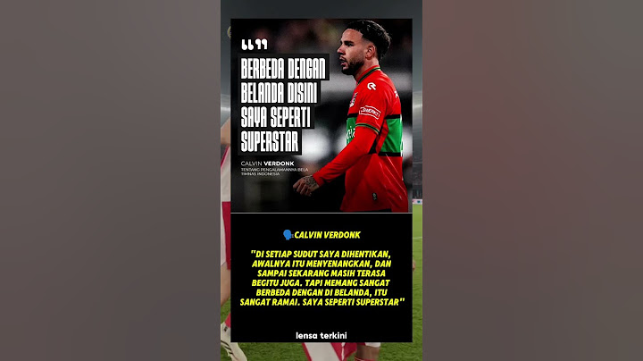 Dari Belanda ke Garuda: Calvin Verdonk Kini Superstar di Indonesia!