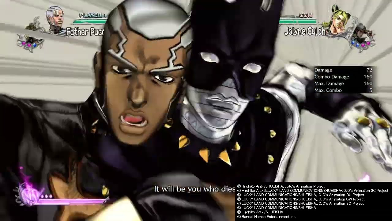 JoJo's Bizarre Adventure: All-Star Battle R/Enrico Pucci (Final