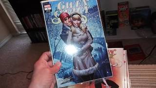 unboxing J. Scott Campbell Gwen Stacy variants!!