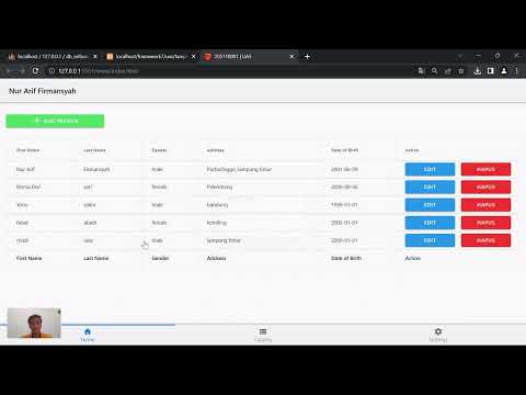 Pertemuan UAS, membuat crud dari Framework7 #framework7 #npm #git #vscode