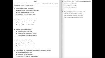 Listening B2, FCE 1 (2015), Test 1, Part 4